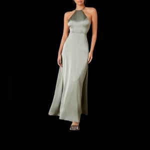 Satin likes dress